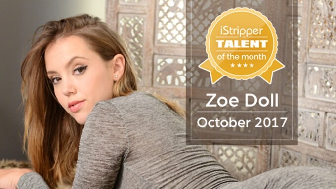 Istripper Names Zoe Doll October S Talent Of The Month Xbiz