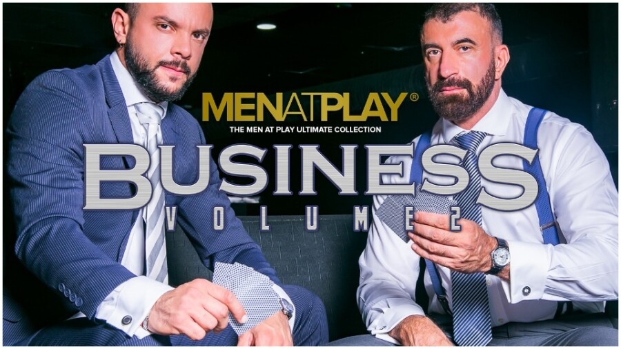 MenAtPlay Explores Suited-Up Sex in ‘Business, Volume 2’