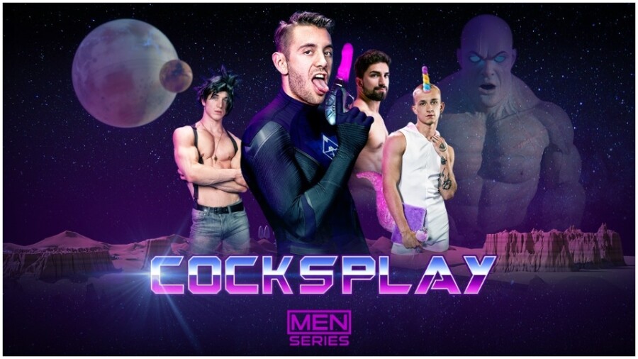 Dante Colle, Felix Fox Join Nick LA in ‘Cocksplay’ for Men.com