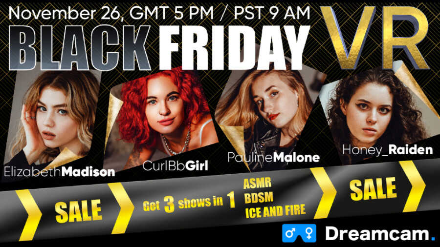 Top Platforms Set Live ‘VR Black Friday’ Cam Show