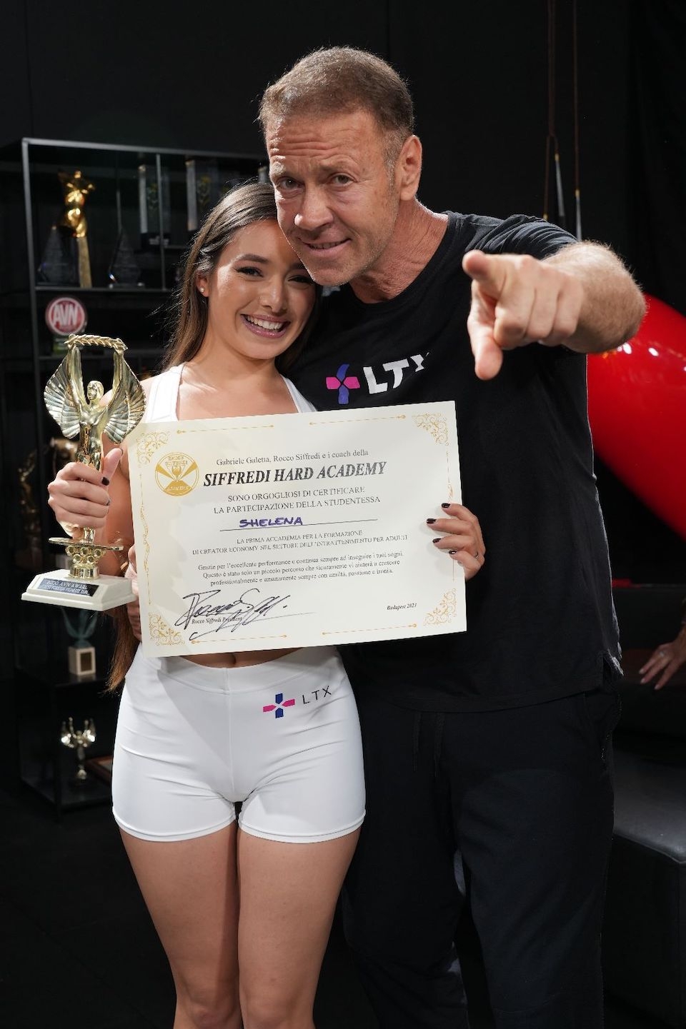 Rocco Siffredi's 'Hard Academy' Winner Shelena 'This Is Just the