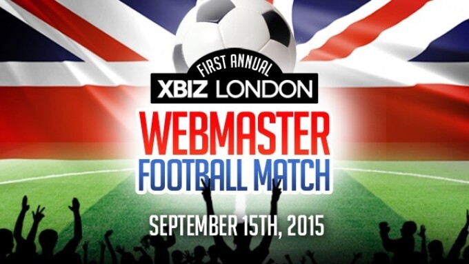1st Annual Webmaster Football Match Set for XBIZ London