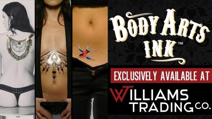 Body Arts Ink Signs Exclusive Deal With Williams Trading Co.