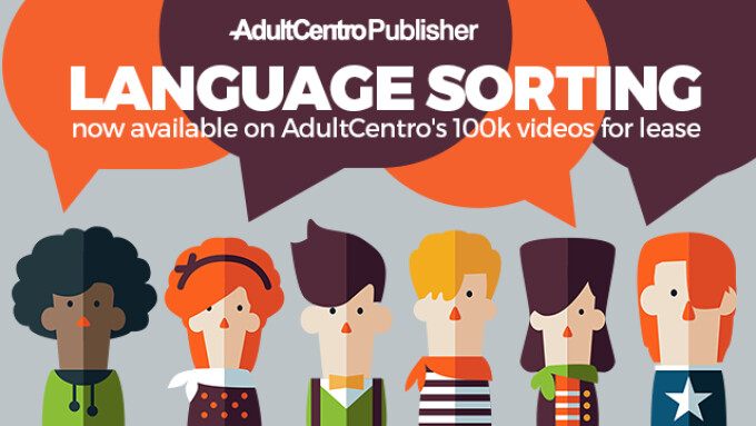 AdultCentro Publisher Announces Language Sorting
