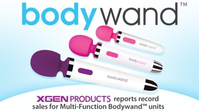 XGen Reports Strong Sales for Bodywand Massagers