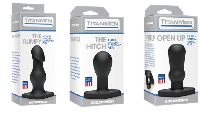 Doc Johnson Debuts 3 New TitanMen Plugs