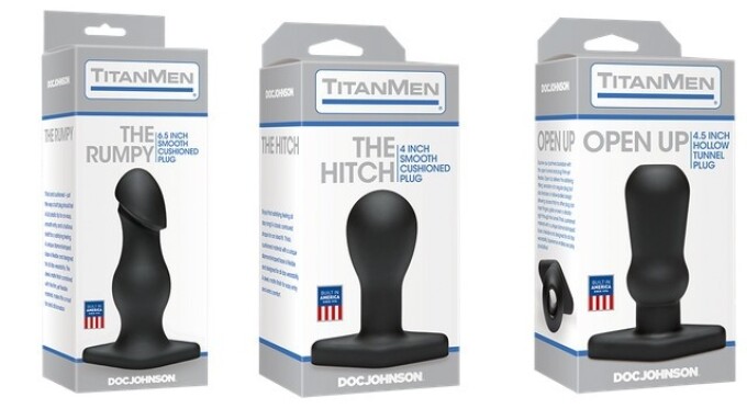 Doc Johnson Debuts 3 New TitanMen Plugs