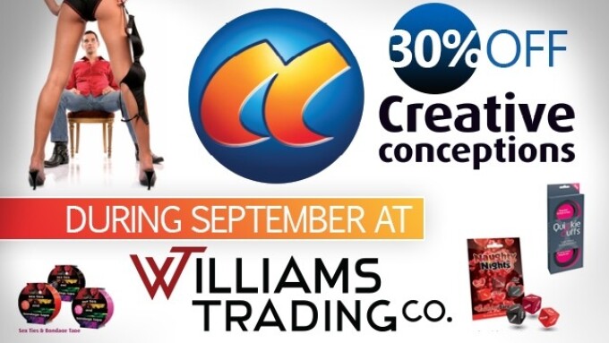 Williams Trading Offering Creative Conceptions Ltd. Discount