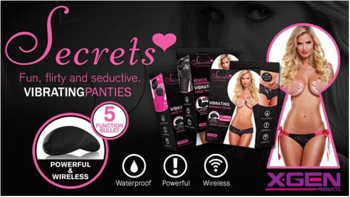 Xgen Products Revamps Secrets Vibrating Panties 