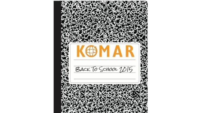 Komar Company Releases 'Back to School' Catalog