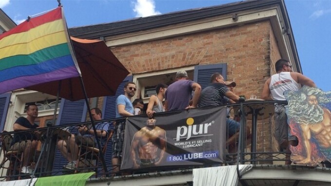 pjur Group Attends 'Gay Mardi Gras' in New Orleans