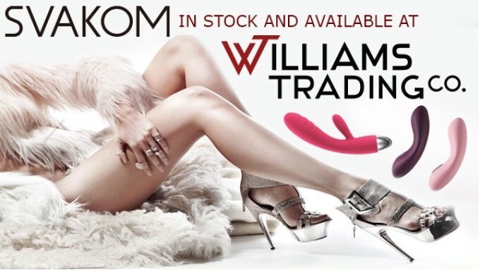 Svakom Now Available From Williams Trading