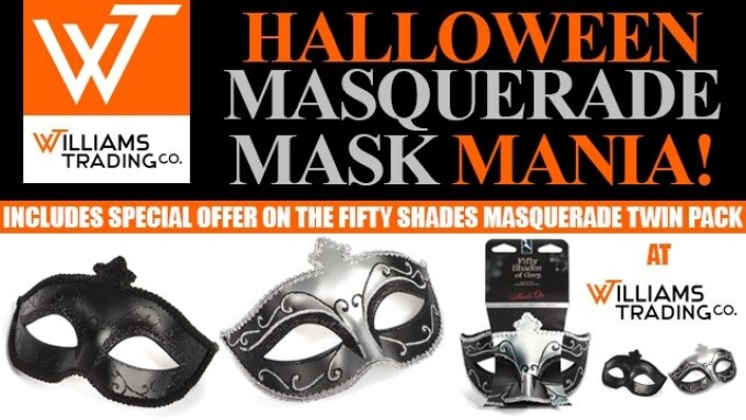 Williams Trading Announces Halloween Mask Promotion