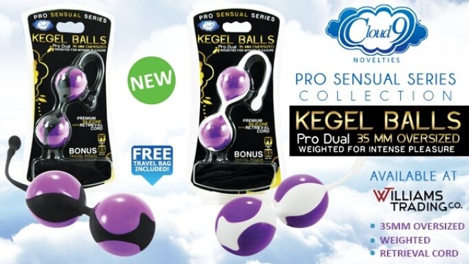 Cloud 9 Pro Sensual Kegel Balls Available at Williams Trading