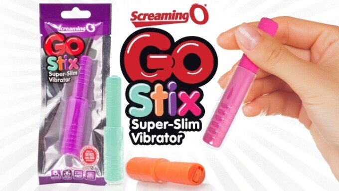 The Screaming O Debuts ‘GO Stix’ Disposable Mini Vibes    
