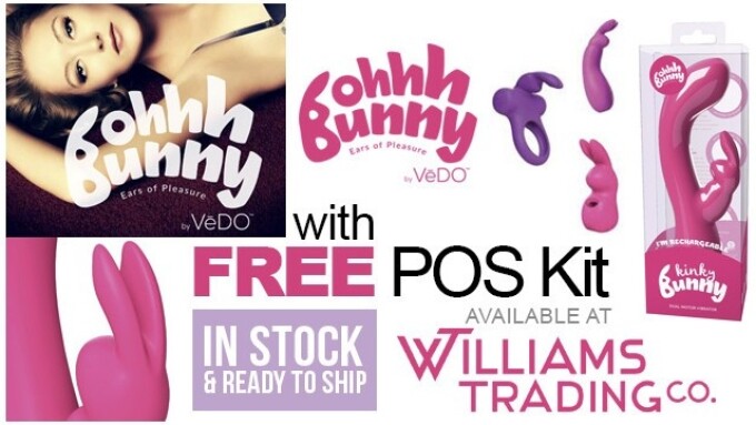 Williams Trading Now Offers Ohhh Bunny by VeDo, Retail Kit