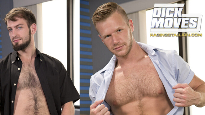 Falcon Studios' Bravo Delta Debuts in Raging Stallion's 'Dick Moves'