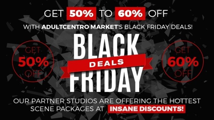 AdultCentro Market Announces ‘Black Friday’ Content Sale