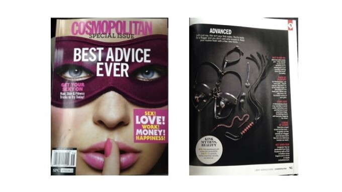 Sportsheets Featured in Cosmopolitan