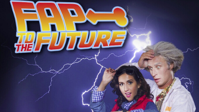 WoodRocket Releases 'Fap to the Future' Porn Parody