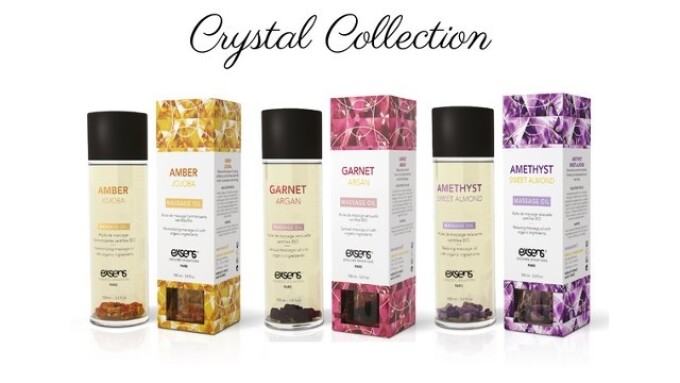 Exsens Debuts Crystal-Infused Massage Oils