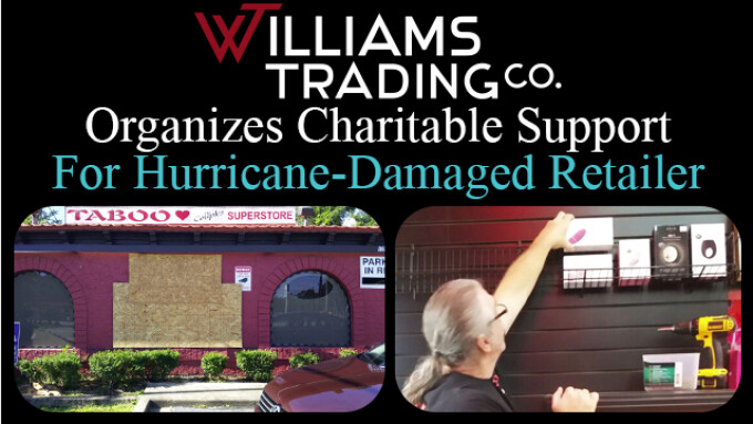 Williams Trading Organizes Aid for Hurricane-Damaged Adult Retailer