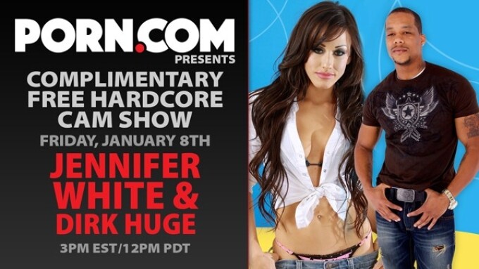 Jennifer White in Free Interracial Hardcore Cam Show This Friday