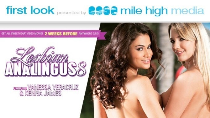 'Lesbian Analingus Vol. 8' Gets 1st Look on MileHighMedia.com   