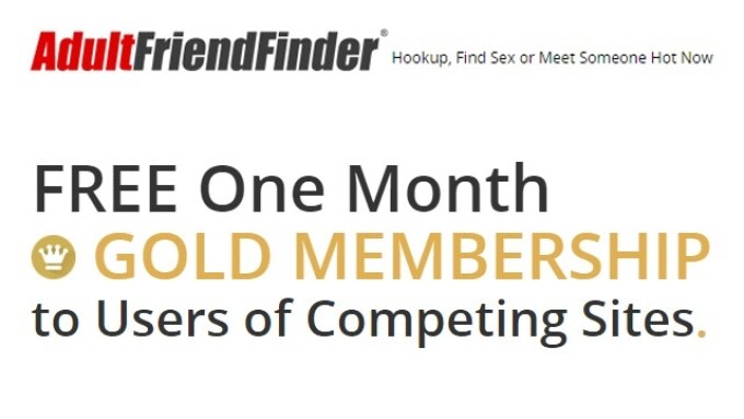 Adult FriendFinder Offers Free Gold Membership Competitive Upgrade