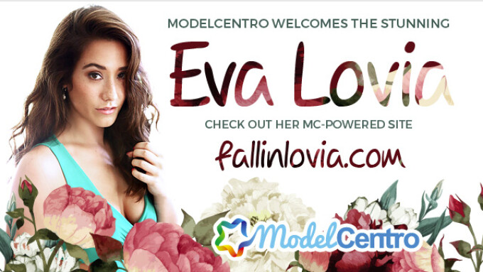 ModelCentro Launches Eva Lovia's Site