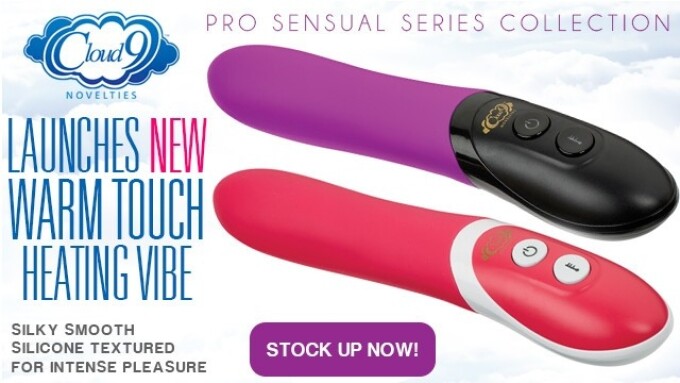 Cloud 9 Novelties Launches 'Warm Touch Heating Vibe'