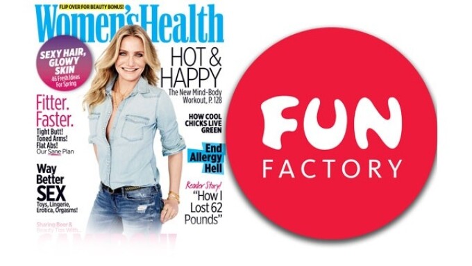Fun Factory Bi Stronic Fusion Featured in April Women's Health