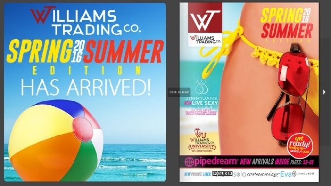 Williams Trading Co.'s 2016 Spring Essentials Catalog Debuts