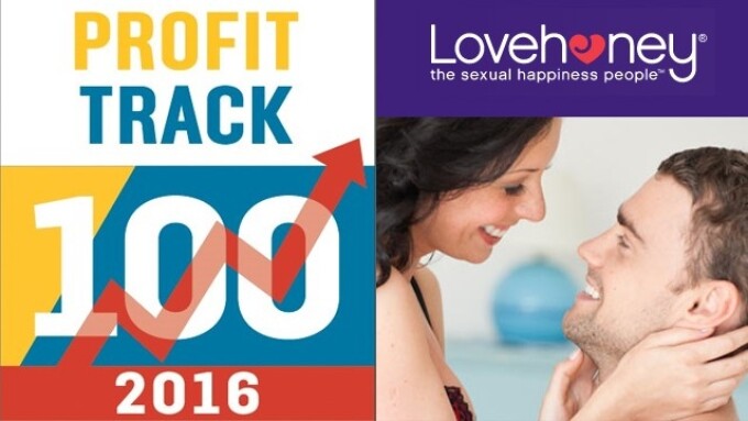 Lovehoney Ranked Among Top 100 Fastest Growing British Companies