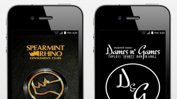 Spearmint Rhino Debuts 2 New Mobile Apps