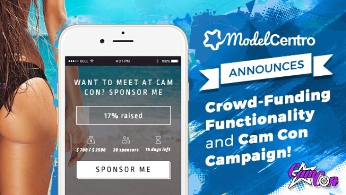 ModelCentro Offers Crowd-Funding Functionality for CamCon Campaign