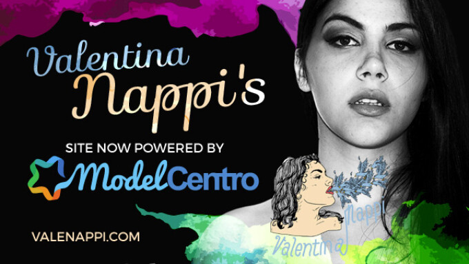 ModelCentro Launches Valentina Nappi's New Site