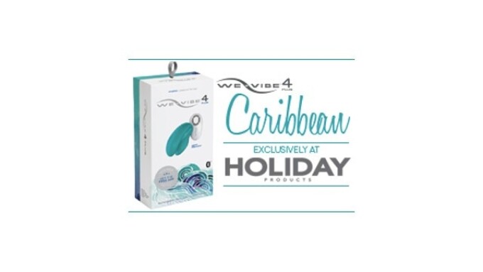 Holiday Products Exclusively Offering We-Vibe 4 Plus 'Caribbean'