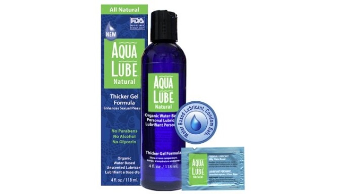 Paradise Marketing Releases Aqua Lube Natural Organic Gel