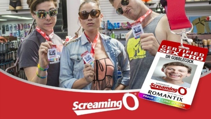 Screaming O Joins Romantix for Long Beach Pride           