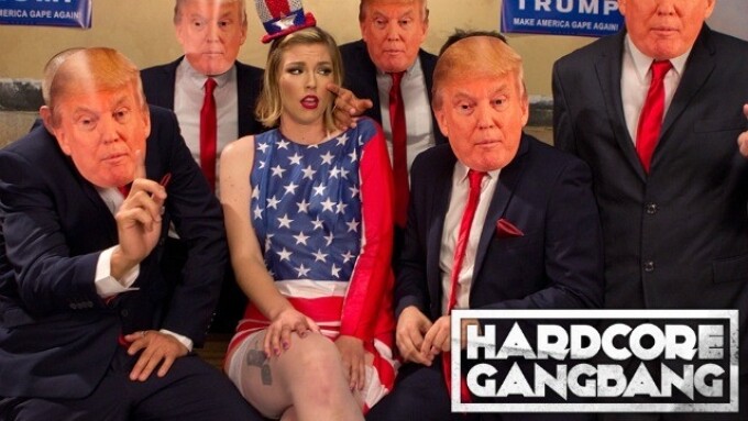 Kink Releases Trump Gangbang Film 'Make America Gape Again'