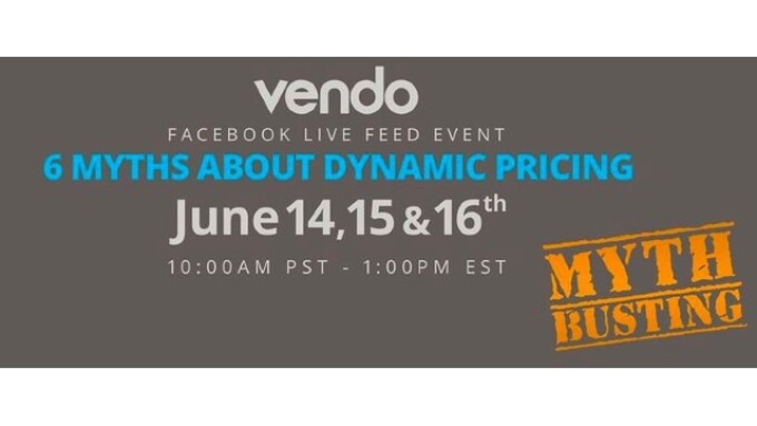 Vendo to Host 3-Part Facebook Live Series on Dynamic Pricing