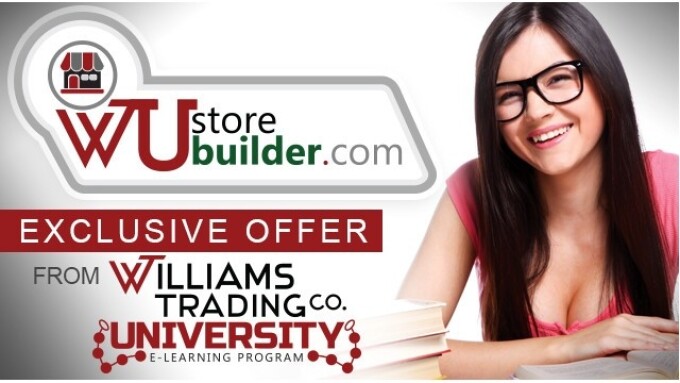 Williams Trading University Adds Store Builder