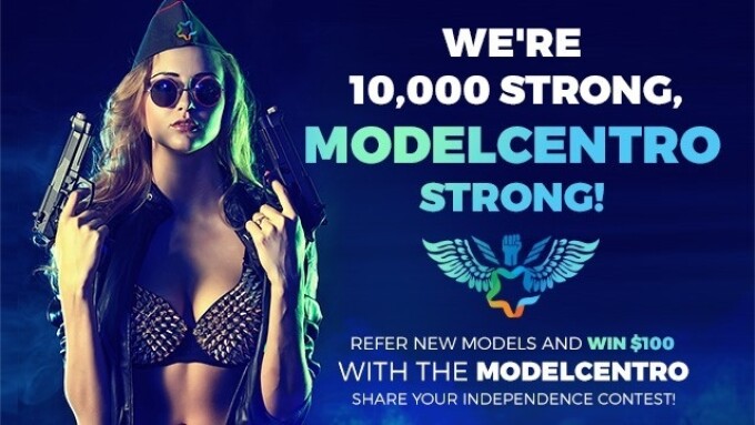 ModelCentro Hits 10K Milestone, Announces Referral Contest
