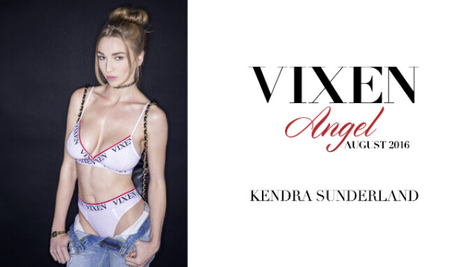 Vixen.com Names Kendra Sunderland 1st-Ever 'Vixen Angel' 