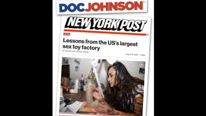 Doc Johnson Featured in New York Post