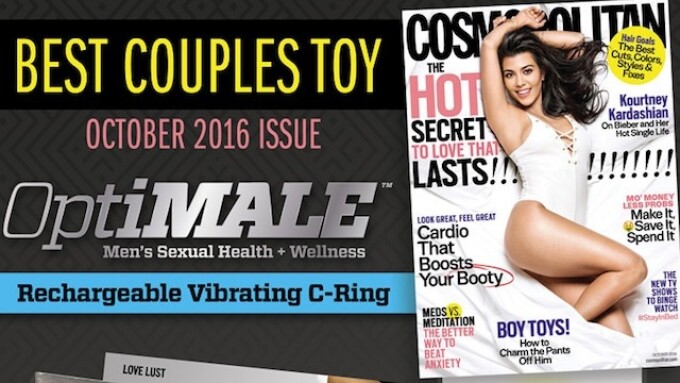 Doc Johnson Nabs 'Best Couples Toy' in Cosmopolitan Magazine