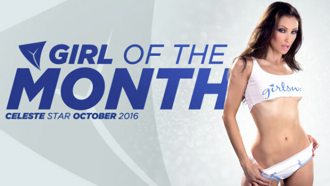 Girlsway Names Celeste Star October Girl of the Month