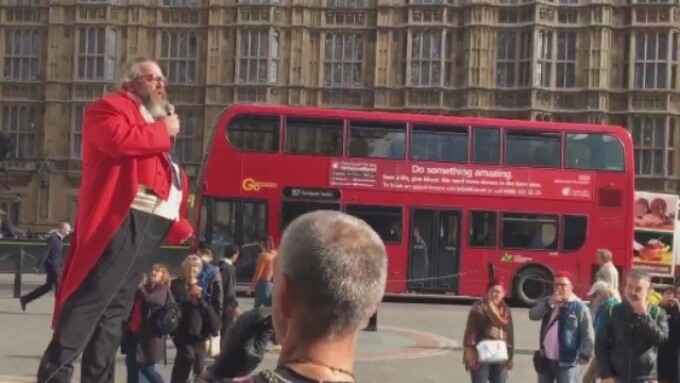 U.K. Porn Stakeholders Protest in Front of Parliament