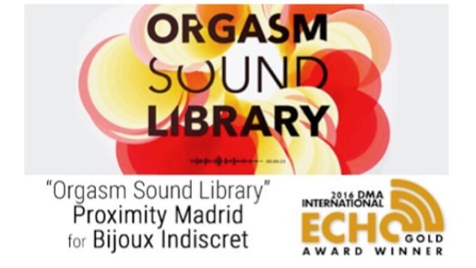 Bijoux Indiscrets Wins Gold Echo Award for Orgasm Sound Library